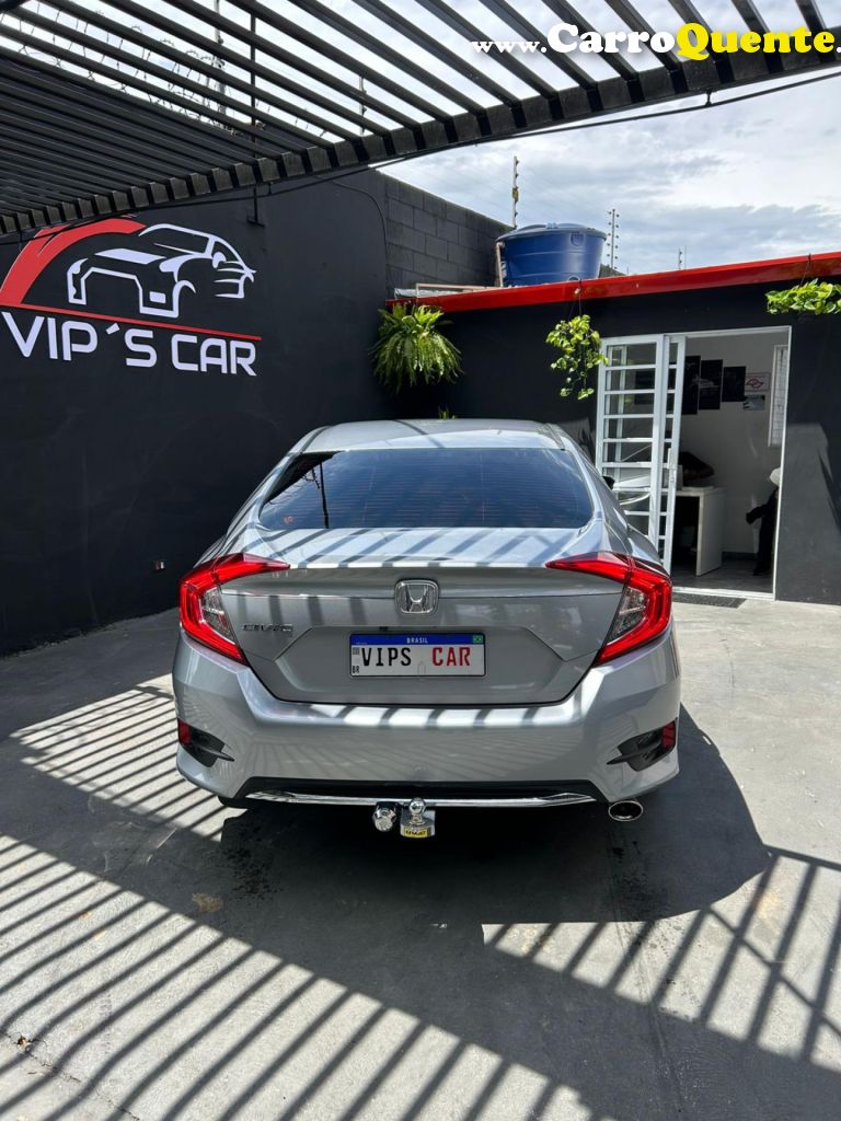 HONDA   CIVIC SEDAN EX 2.0 FLEX 16V AUT.4P   CINZA 2020 2.0 FLEX - Loja