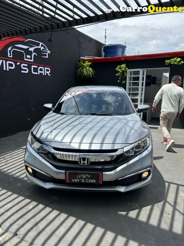 HONDA   CIVIC SEDAN EX 2.0 FLEX 16V AUT.4P   CINZA 2020 2.0 FLEX - Loja