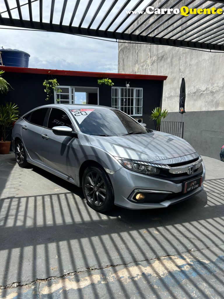 HONDA   CIVIC SEDAN EX 2.0 FLEX 16V AUT.4P   CINZA 2020 2.0 FLEX - Loja