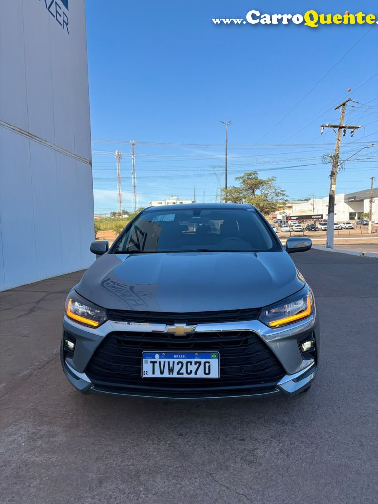 CHEVROLET   ONIX 10TAT PR2   PRATA 2026 1.0 FLEX - Loja