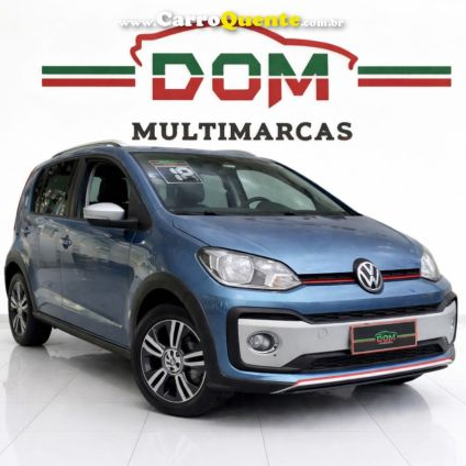 VOLKSWAGEN   UP! CROSS 1.0 TSI TOTAL FLEX 12V 5P   AZUL 2018 1.0 FLEX