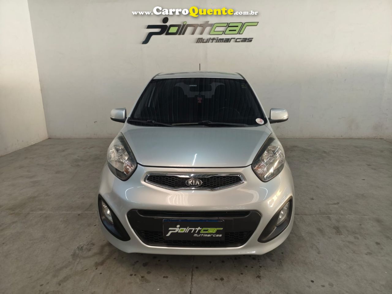 KIA   PICANTO EX 1.11.0 1.0 FLEX MEC.   PRATA 2014 1.1 FLEX - Loja