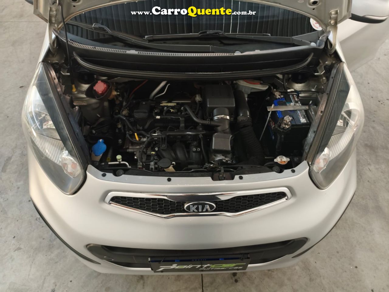 KIA   PICANTO EX 1.11.0 1.0 FLEX MEC.   PRATA 2014 1.1 FLEX - Loja