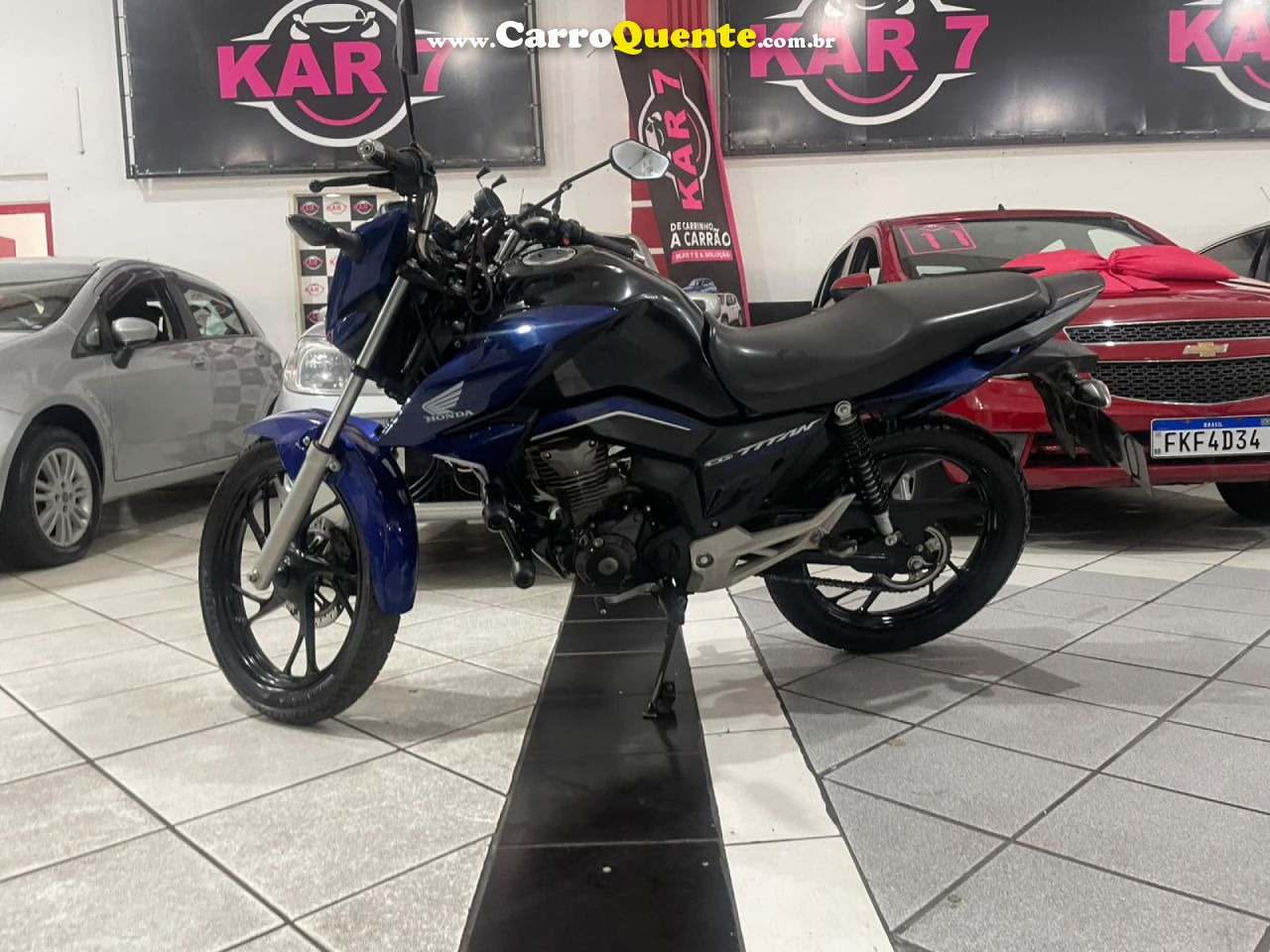 HONDA   CG 160 TITAN S FLEX   AZUL 2024 160 FLEX - Loja