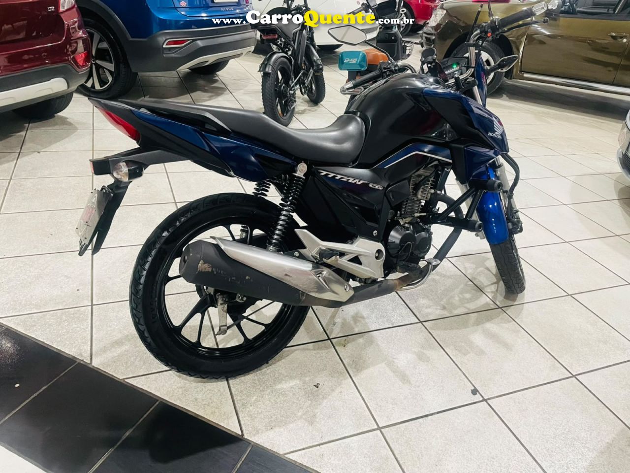 HONDA   CG 160 TITAN S FLEX   AZUL 2024 160 FLEX - Loja
