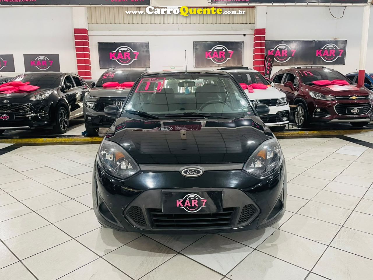 FORD   FIESTA SED. 1.6 8V FLEX 4P   PRETO 2011 1.6 FLEX - Loja