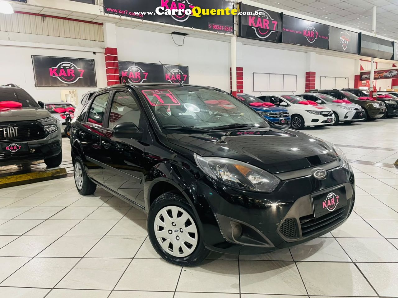 FORD   FIESTA SED. 1.6 8V FLEX 4P   PRETO 2011 1.6 FLEX - Loja