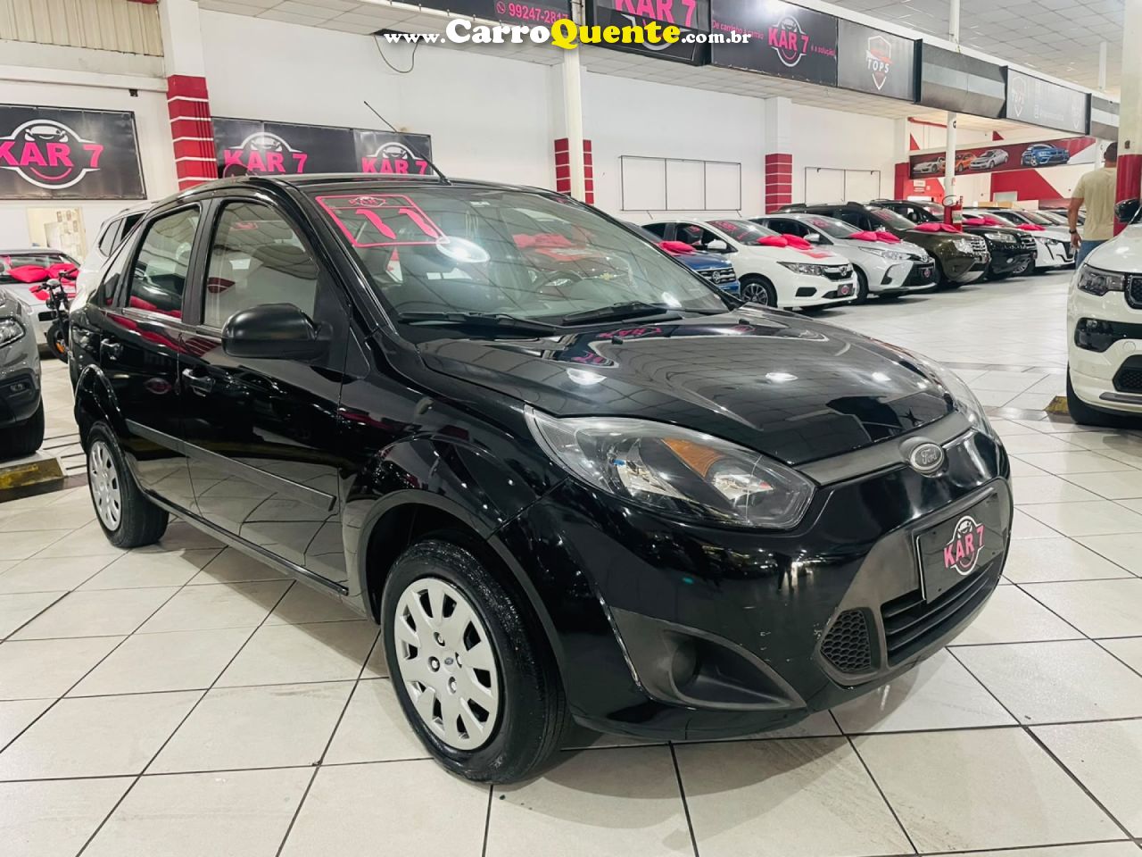 FORD   FIESTA SED. 1.6 8V FLEX 4P   PRETO 2011 1.6 FLEX - Loja