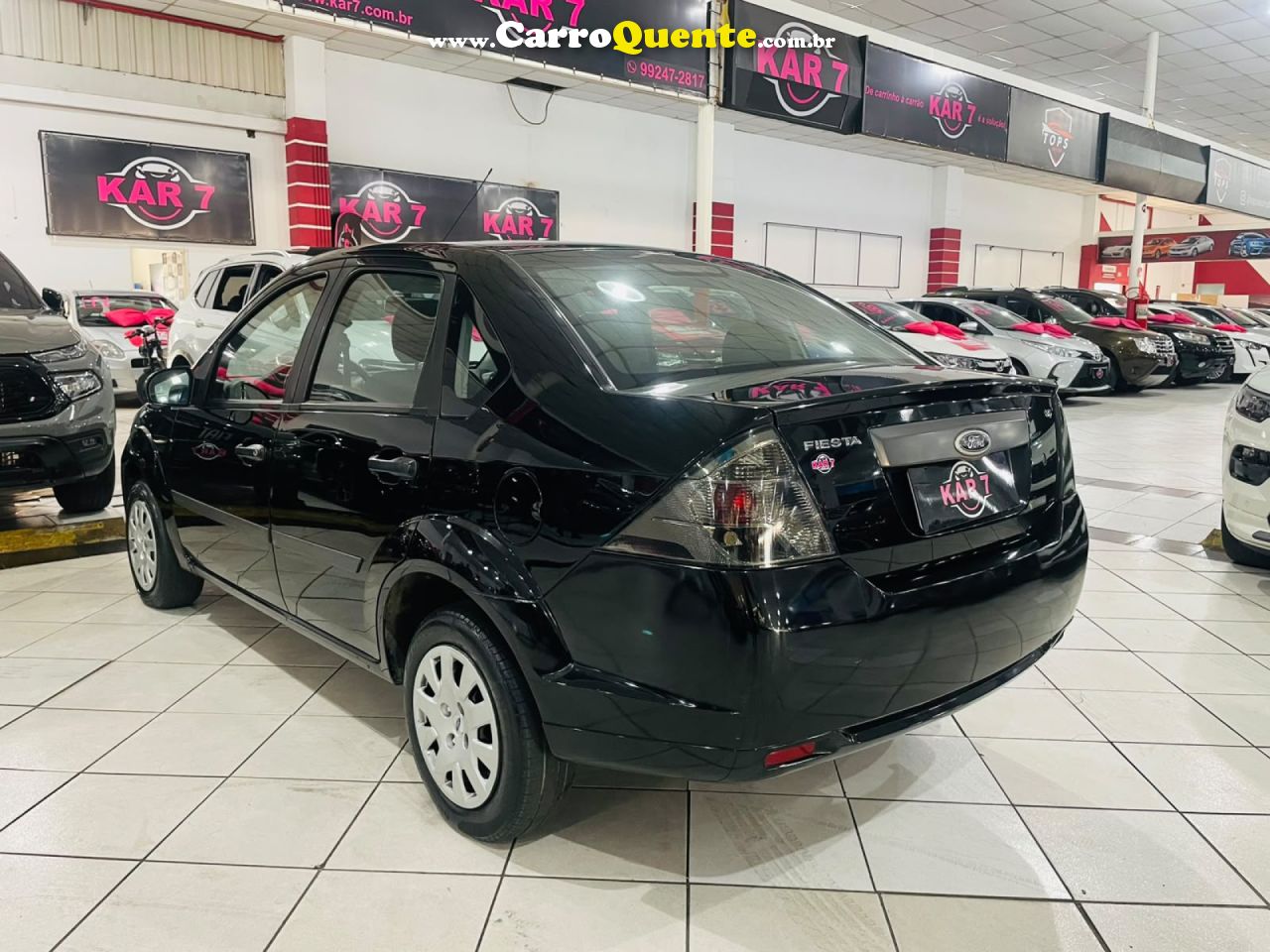FORD   FIESTA SED. 1.6 8V FLEX 4P   PRETO 2011 1.6 FLEX - Loja