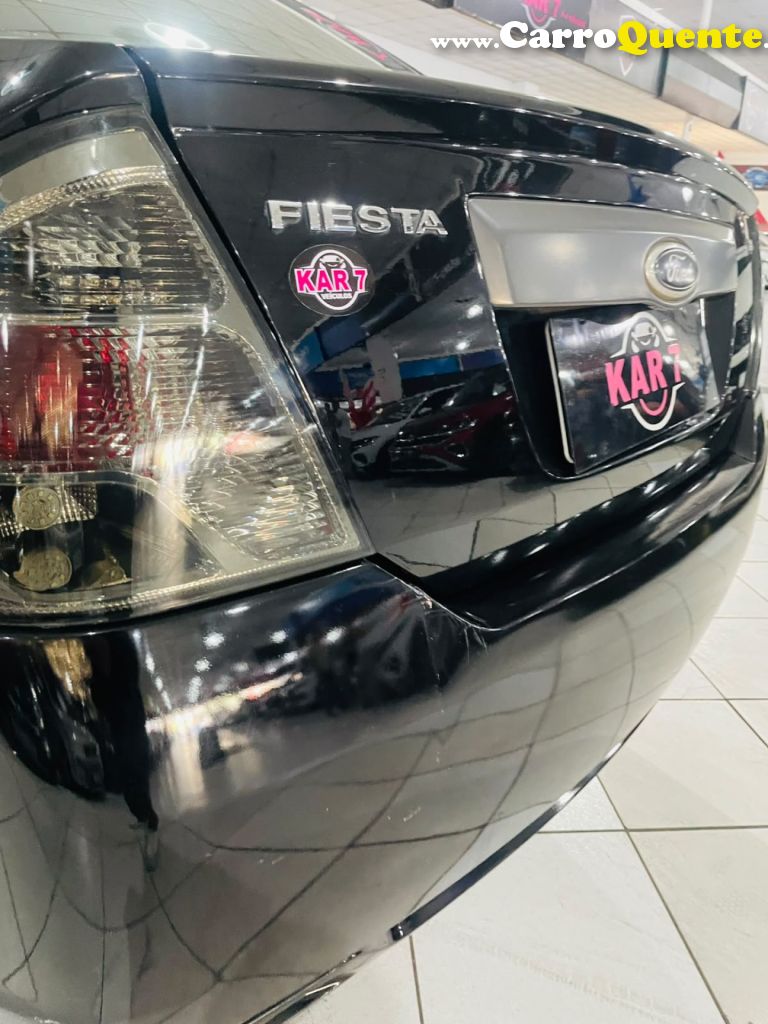 FORD   FIESTA SED. 1.6 8V FLEX 4P   PRETO 2011 1.6 FLEX - Loja