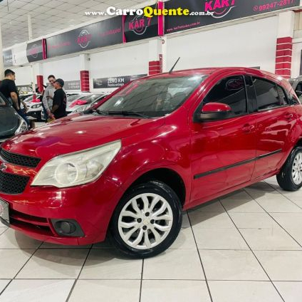 CHEVROLET   AGILE LT 1.4 MPFI 8V FLEXPOWER 5P   VERMELHO 2011 1.4 FLEX