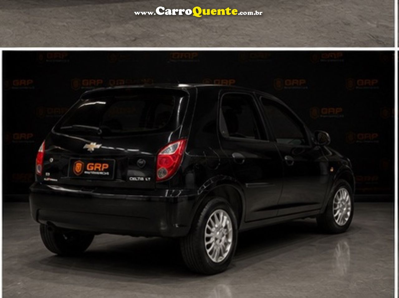 CHEVROLET   CELTA SPIRIT LT 1.0 MPFI 8V FLEXP. 5P   PRETO 2011 1.0 FLEX - Loja