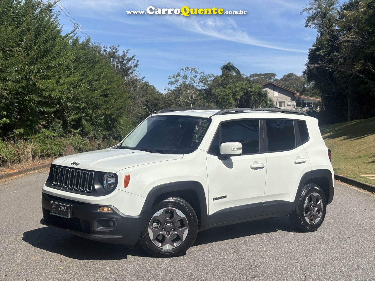 JEEP   RENEGADE SPORT 1.8 4X2 FLEX 16V AUT.   BRANCO 2016 1.8 FLEX - Loja