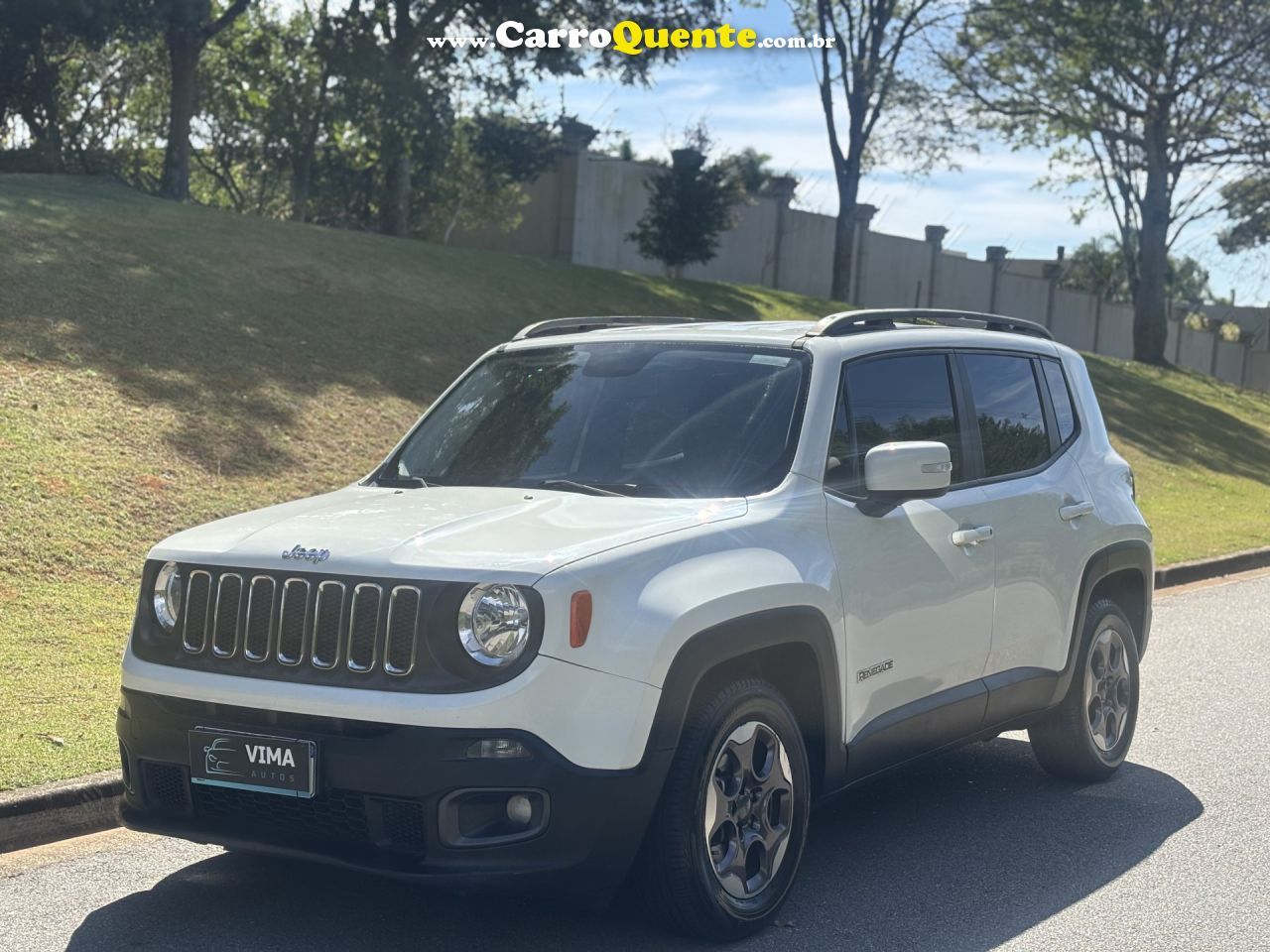JEEP   RENEGADE SPORT 1.8 4X2 FLEX 16V AUT.   BRANCO 2016 1.8 FLEX - Loja