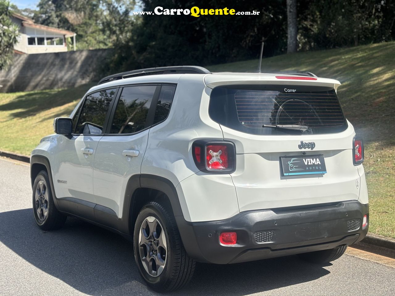 JEEP   RENEGADE SPORT 1.8 4X2 FLEX 16V AUT.   BRANCO 2016 1.8 FLEX - Loja