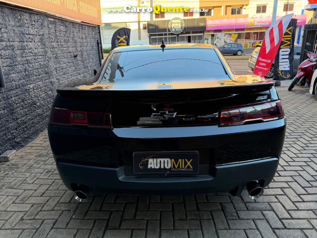 CHEVROLET   CAMARO SS 6.2 V8 16V   PRETO 2014 6.2 GASOLINA - Loja