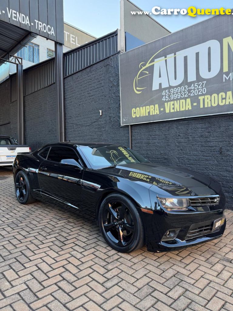 CHEVROLET   CAMARO SS 6.2 V8 16V   PRETO 2014 6.2 GASOLINA - Loja