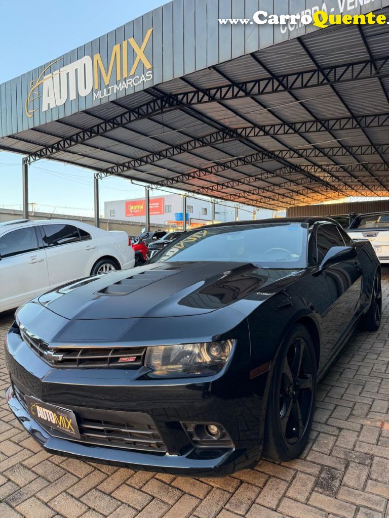 CHEVROLET   CAMARO SS 6.2 V8 16V   PRETO 2014 6.2 GASOLINA - Loja