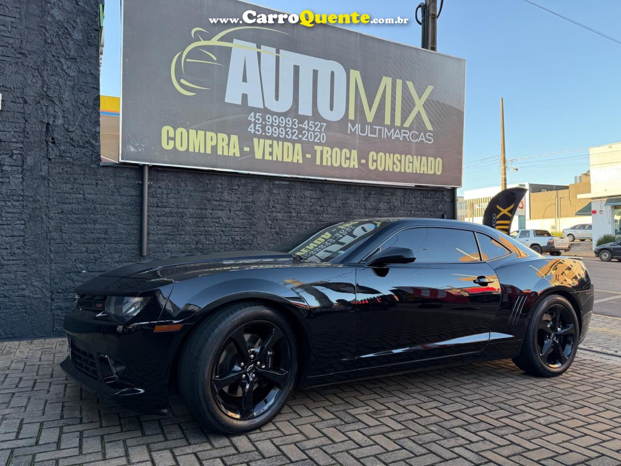CHEVROLET   CAMARO SS 6.2 V8 16V   PRETO 2014 6.2 GASOLINA - Loja