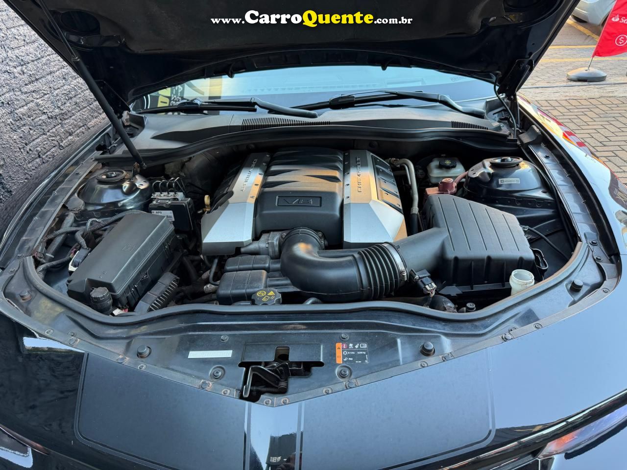 CHEVROLET   CAMARO SS 6.2 V8 16V   PRETO 2014 6.2 GASOLINA - Loja