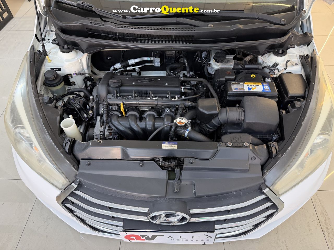 HYUNDAI   HB20S PREMIUM 1.6 FLEX 16V AUT. 4P   BRANCO 2017 1.6 FLEX - Loja