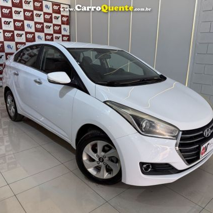 HYUNDAI   HB20S PREMIUM 1.6 FLEX 16V AUT. 4P   BRANCO 2017 1.6 FLEX
