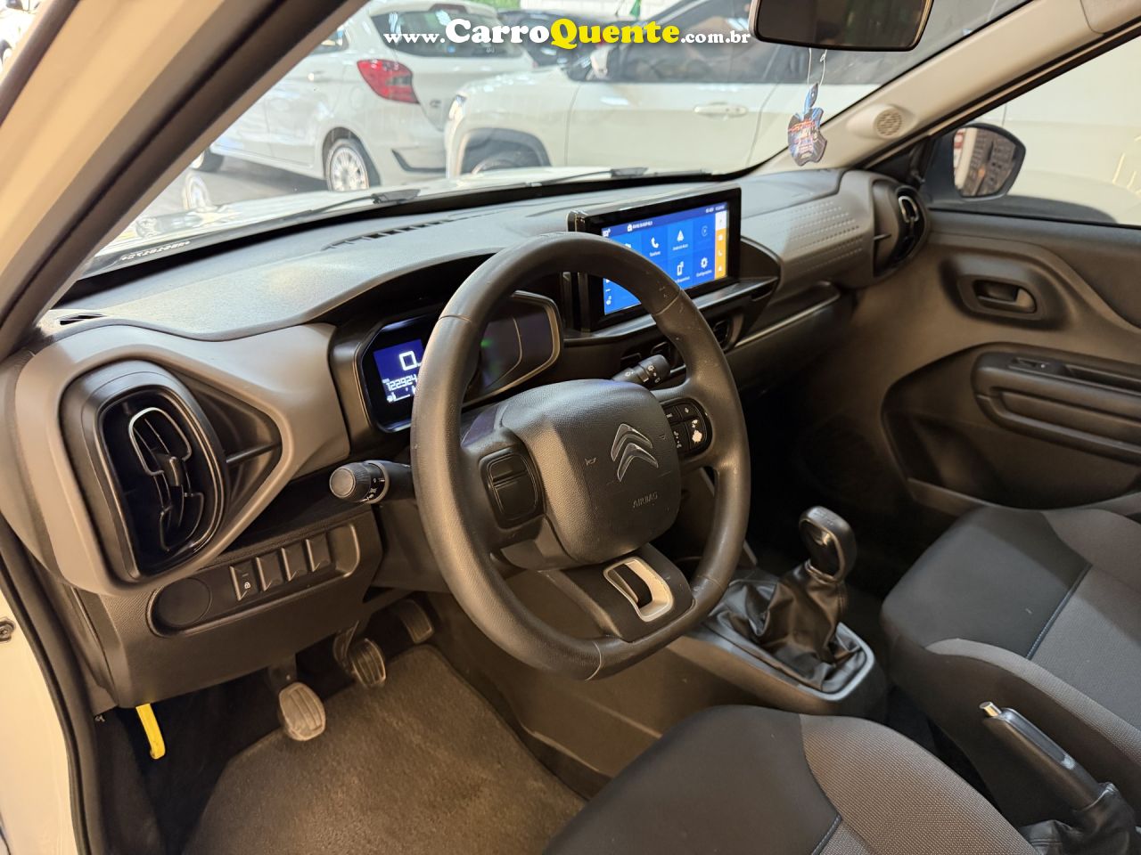 CITROËN   C3 LIVE PACK 1.0 FLEX 6V 5P MEC.   BRANCO 2024 1.0 FLEX - Loja