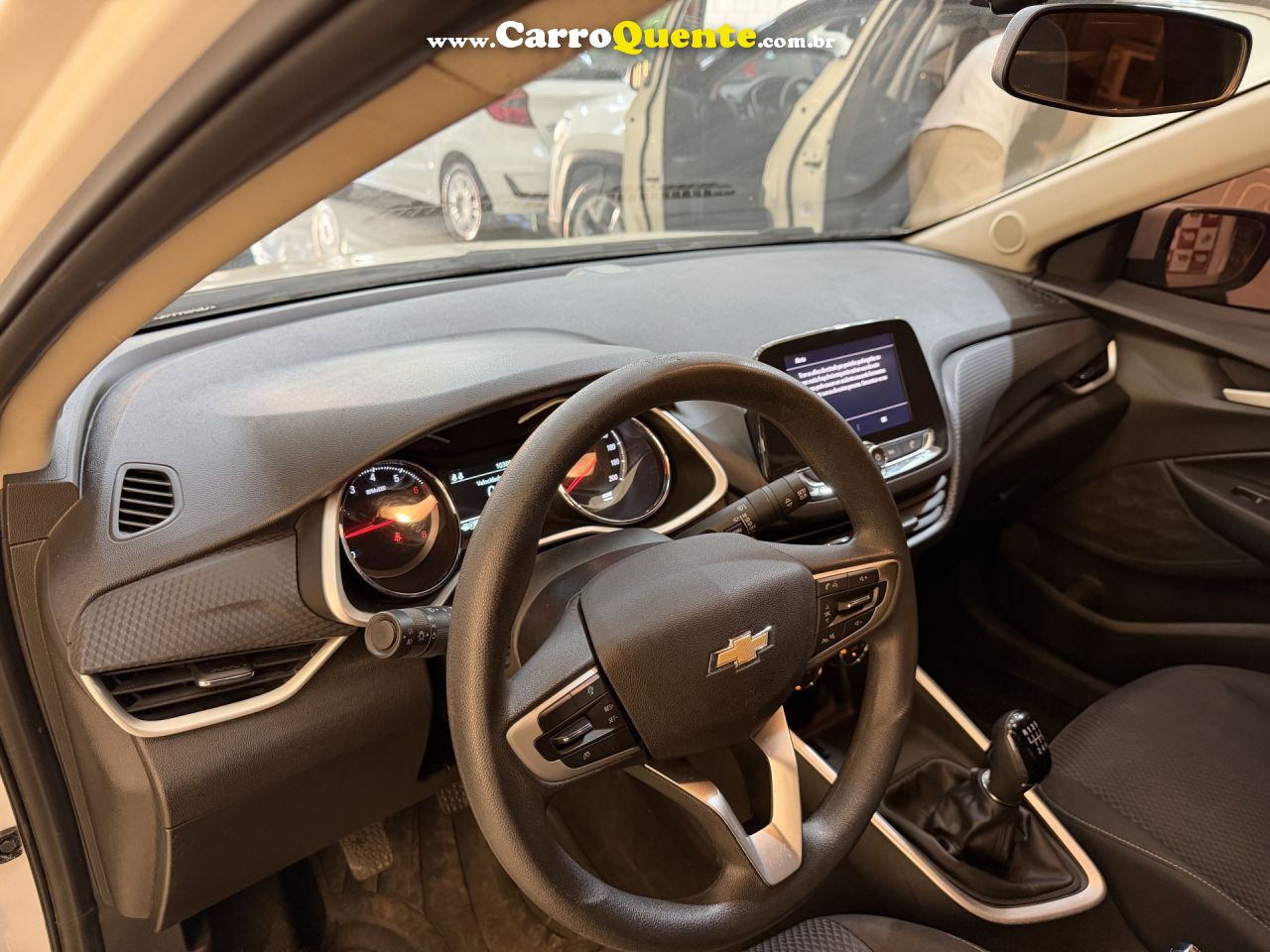 CHEVROLET   ONIX SEDAN PLUS LT 1.0 12V TB FLEX MEC.   BRANCO 2020 1.0 FLEX - Loja