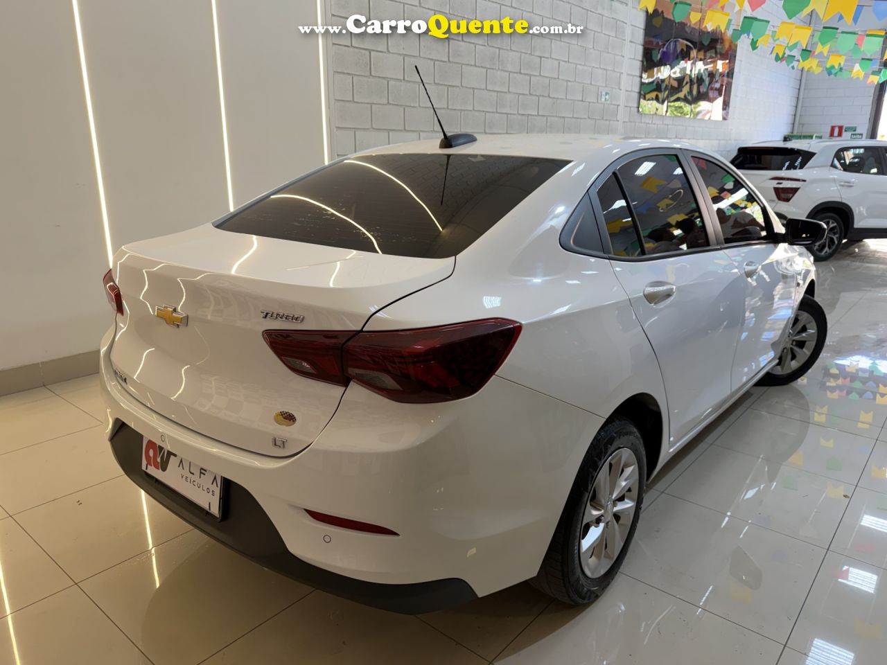 CHEVROLET   ONIX SEDAN PLUS LT 1.0 12V TB FLEX MEC.   BRANCO 2020 1.0 FLEX - Loja