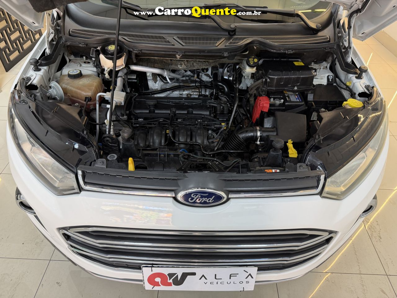 FORD   ECOSPORT FREESTYLE 1.6 16V FLEX 5P   BRANCO 2014 1.6 FLEX - Loja