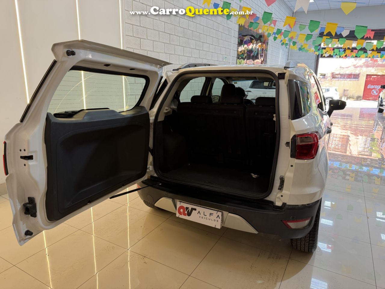FORD   ECOSPORT FREESTYLE 1.6 16V FLEX 5P   BRANCO 2014 1.6 FLEX - Loja