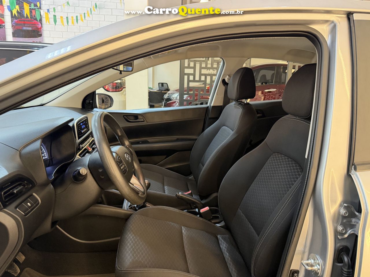 HYUNDAI   HB20 SENSE 1.0 FLEX 12V MEC.   CINZA 2022 1.0 FLEX - Loja