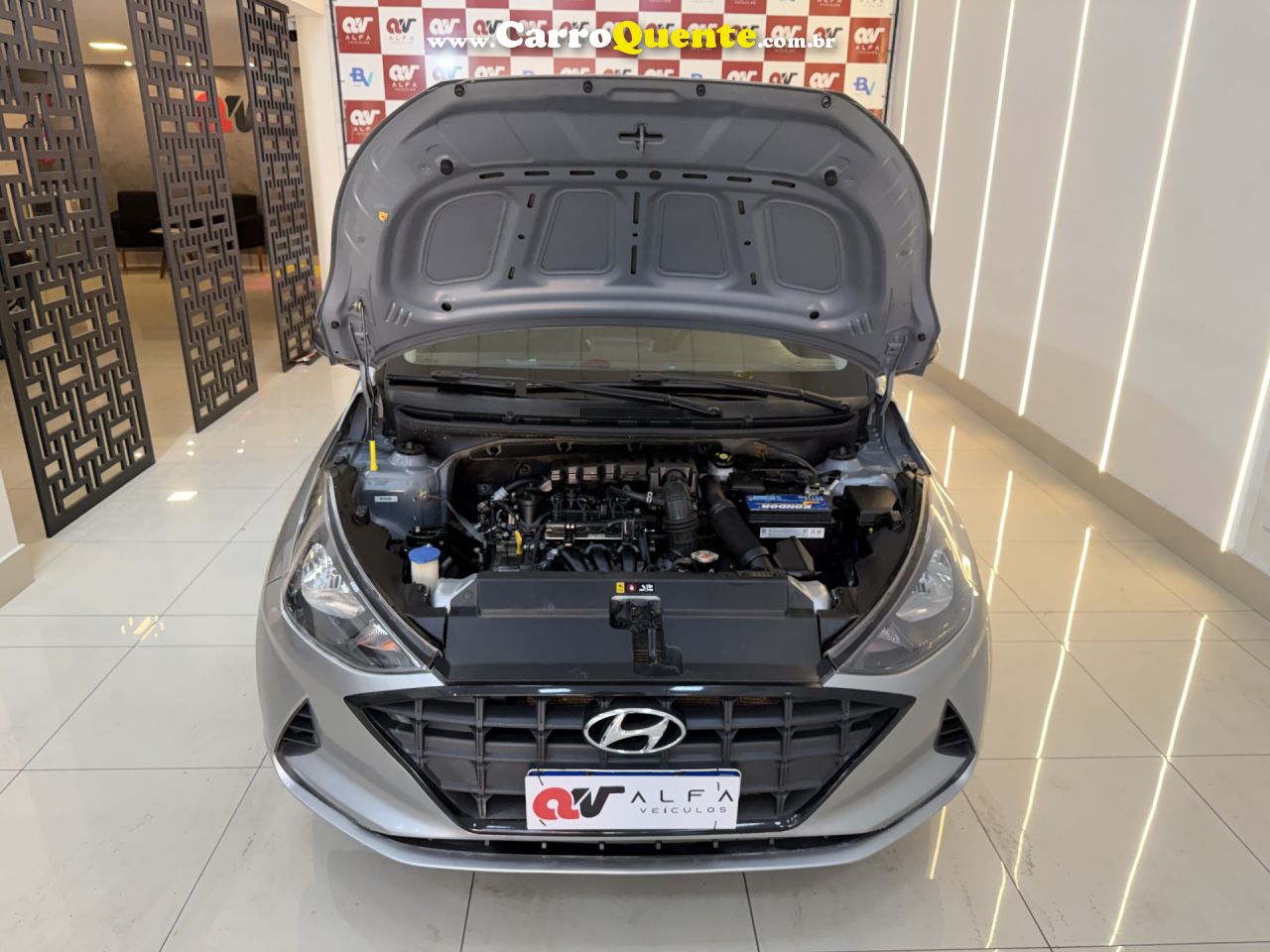 HYUNDAI   HB20 SENSE 1.0 FLEX 12V MEC.   CINZA 2022 1.0 FLEX - Loja