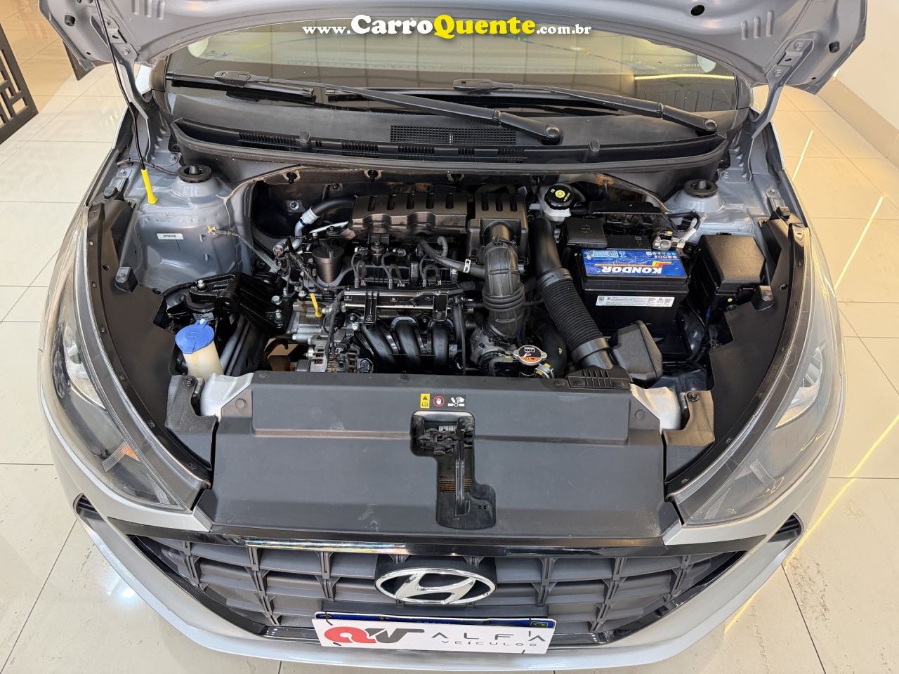 HYUNDAI   HB20 SENSE 1.0 FLEX 12V MEC.   CINZA 2022 1.0 FLEX - Loja
