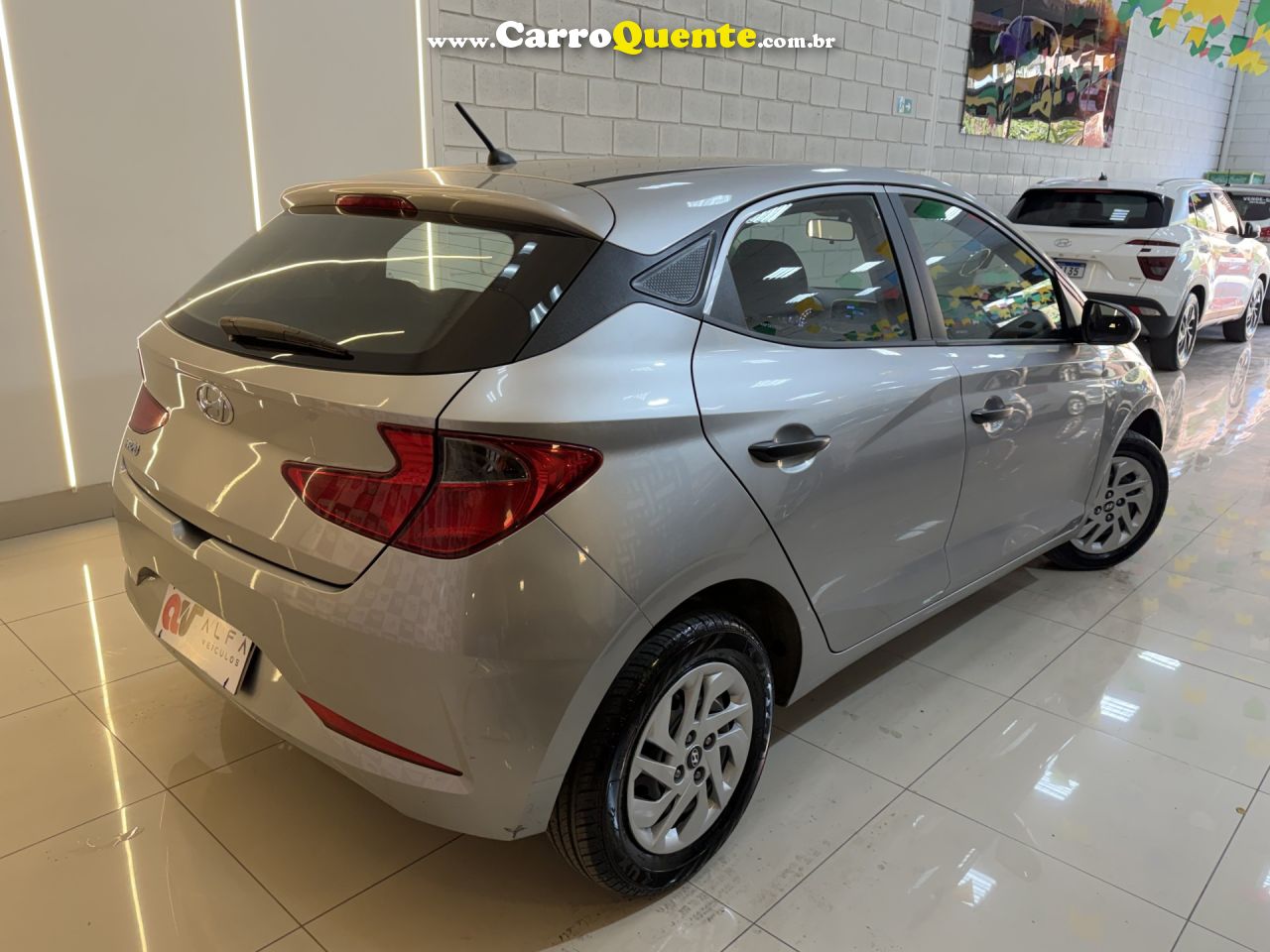 HYUNDAI   HB20 SENSE 1.0 FLEX 12V MEC.   CINZA 2022 1.0 FLEX - Loja