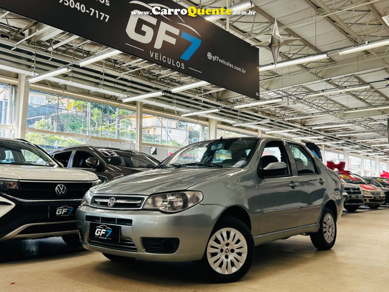 FIAT   SIENA 1.0 EX 1.0 MPI FIRE FIRE FLEX 8V   CINZA 2011 1.0 FLEX - Loja