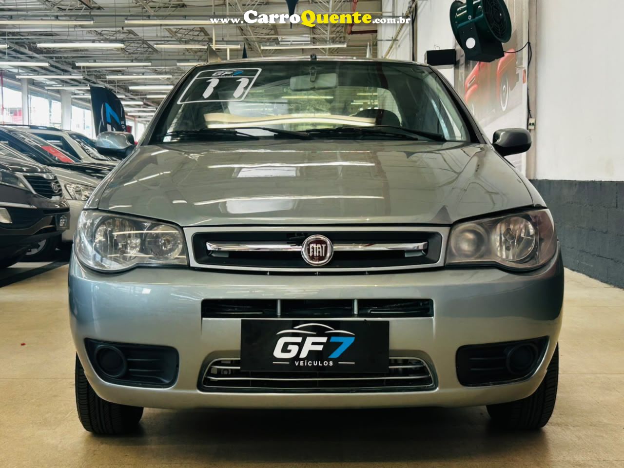 FIAT   SIENA 1.0 EX 1.0 MPI FIRE FIRE FLEX 8V   CINZA 2011 1.0 FLEX - Loja