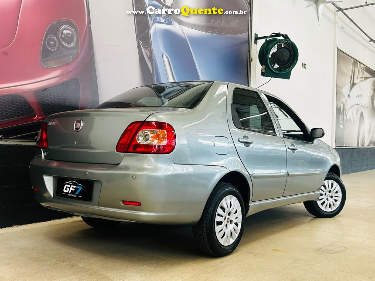 FIAT   SIENA 1.0 EX 1.0 MPI FIRE FIRE FLEX 8V   CINZA 2011 1.0 FLEX - Loja