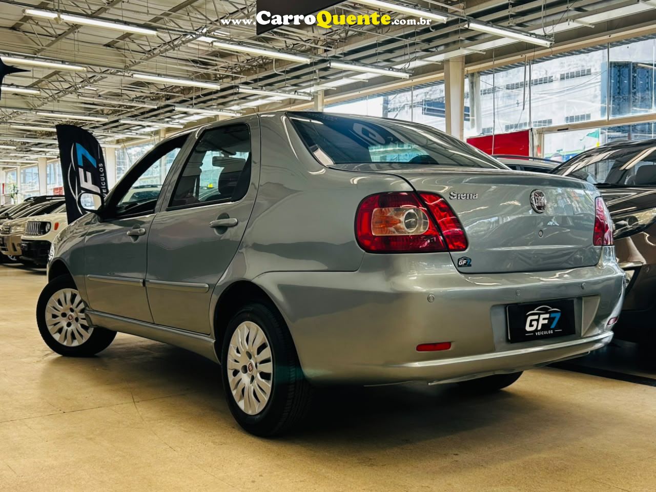 FIAT   SIENA 1.0 EX 1.0 MPI FIRE FIRE FLEX 8V   CINZA 2011 1.0 FLEX - Loja