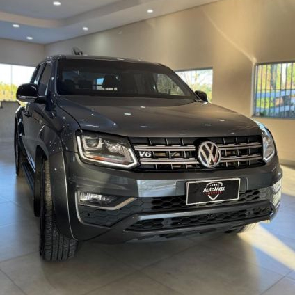 VOLKSWAGEN   AMAROK HIGHLINE CD 3.0 4X4 TB DIES. AUT.   CINZA 2018 3.0 DIESEL