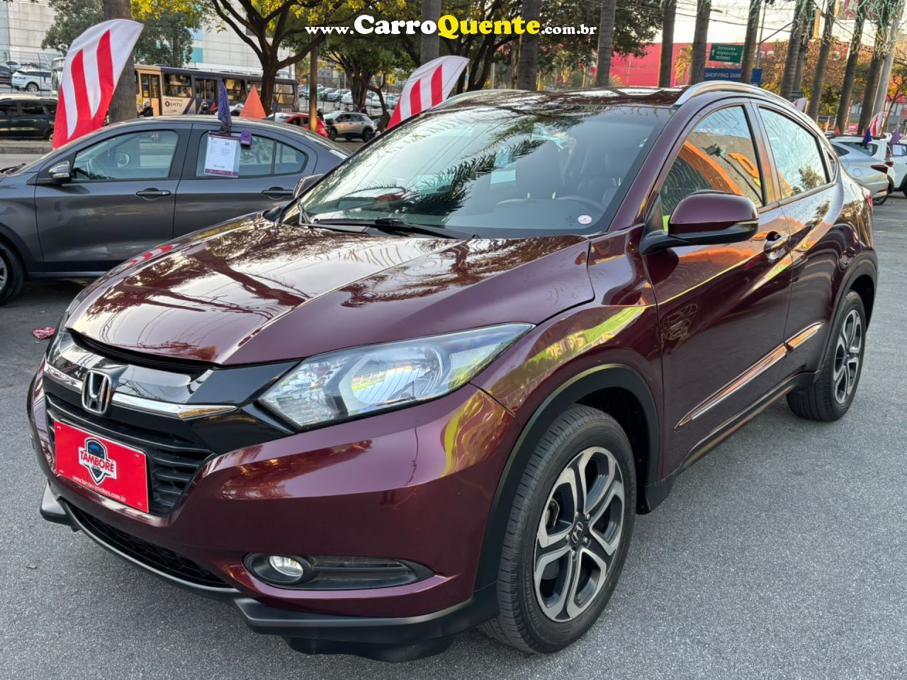 HONDA   HR-V EX 1.8 FLEXONE 16V 5P AUT.   VERMELHO 2018 1.8 FLEX - Loja