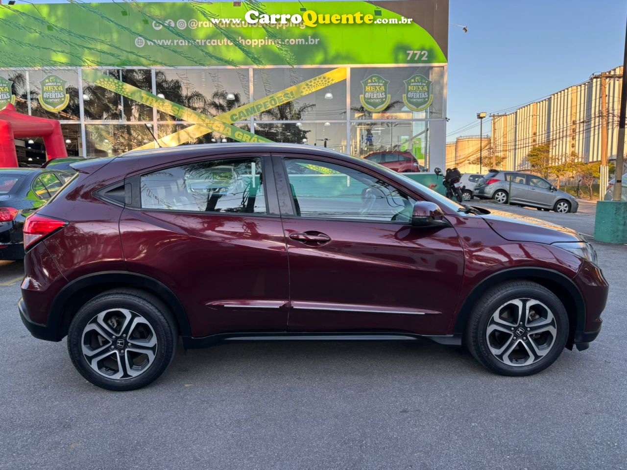 HONDA   HR-V EX 1.8 FLEXONE 16V 5P AUT.   VERMELHO 2018 1.8 FLEX - Loja