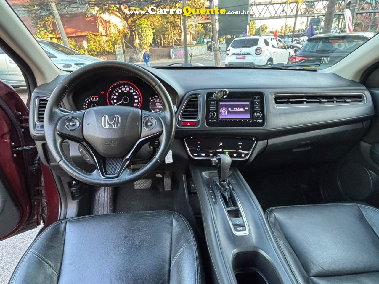 HONDA   HR-V EX 1.8 FLEXONE 16V 5P AUT.   VERMELHO 2018 1.8 FLEX - Loja