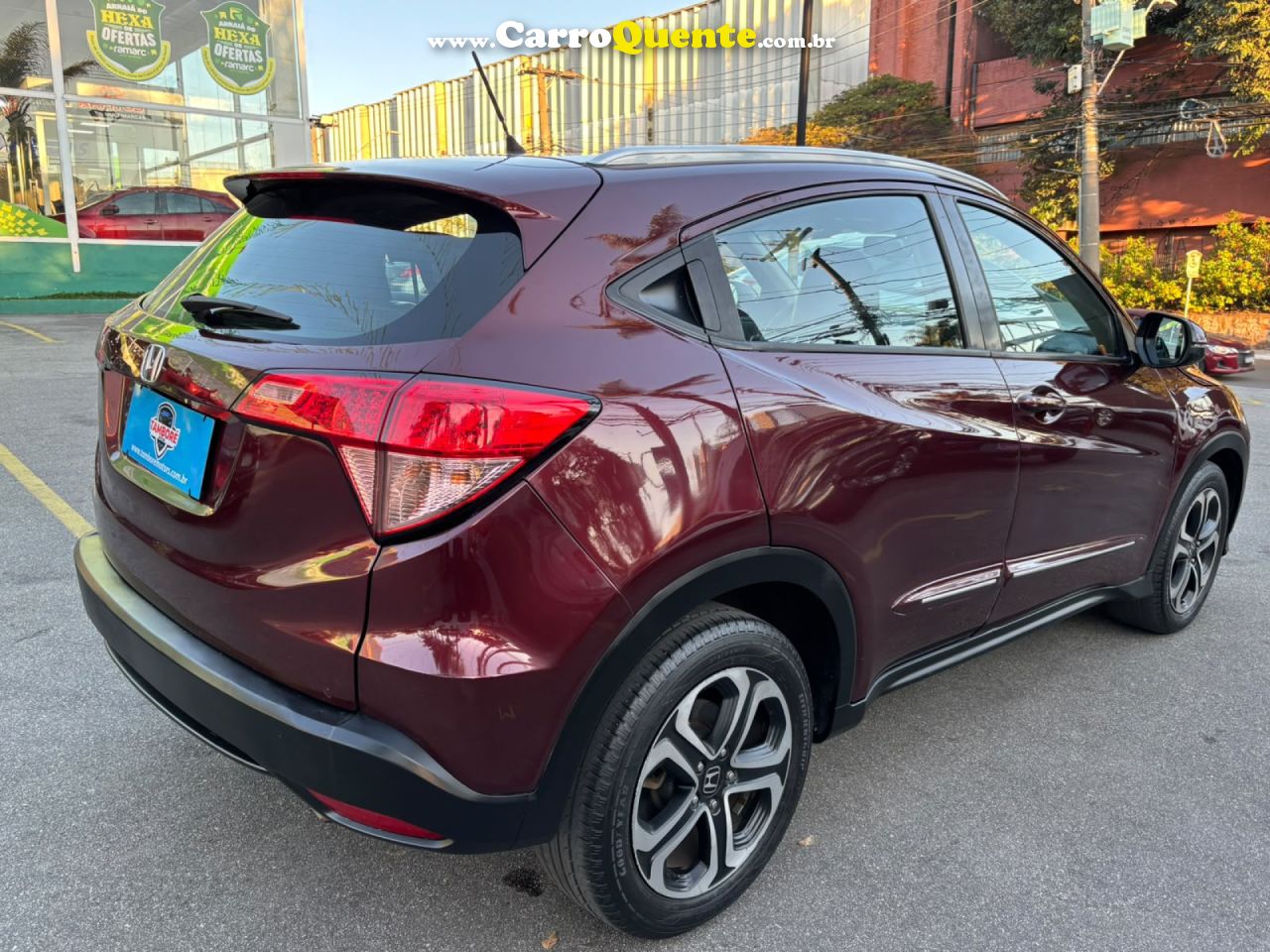 HONDA   HR-V EX 1.8 FLEXONE 16V 5P AUT.   VERMELHO 2018 1.8 FLEX - Loja