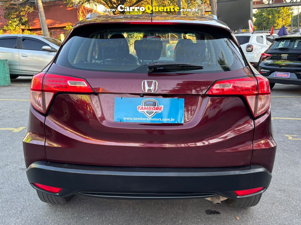 HONDA   HR-V EX 1.8 FLEXONE 16V 5P AUT.   VERMELHO 2018 1.8 FLEX - Loja