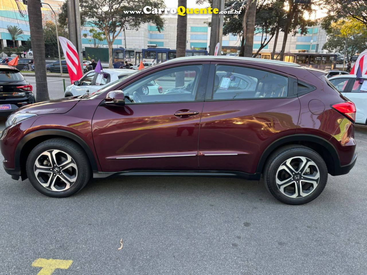 HONDA   HR-V EX 1.8 FLEXONE 16V 5P AUT.   VERMELHO 2018 1.8 FLEX - Loja