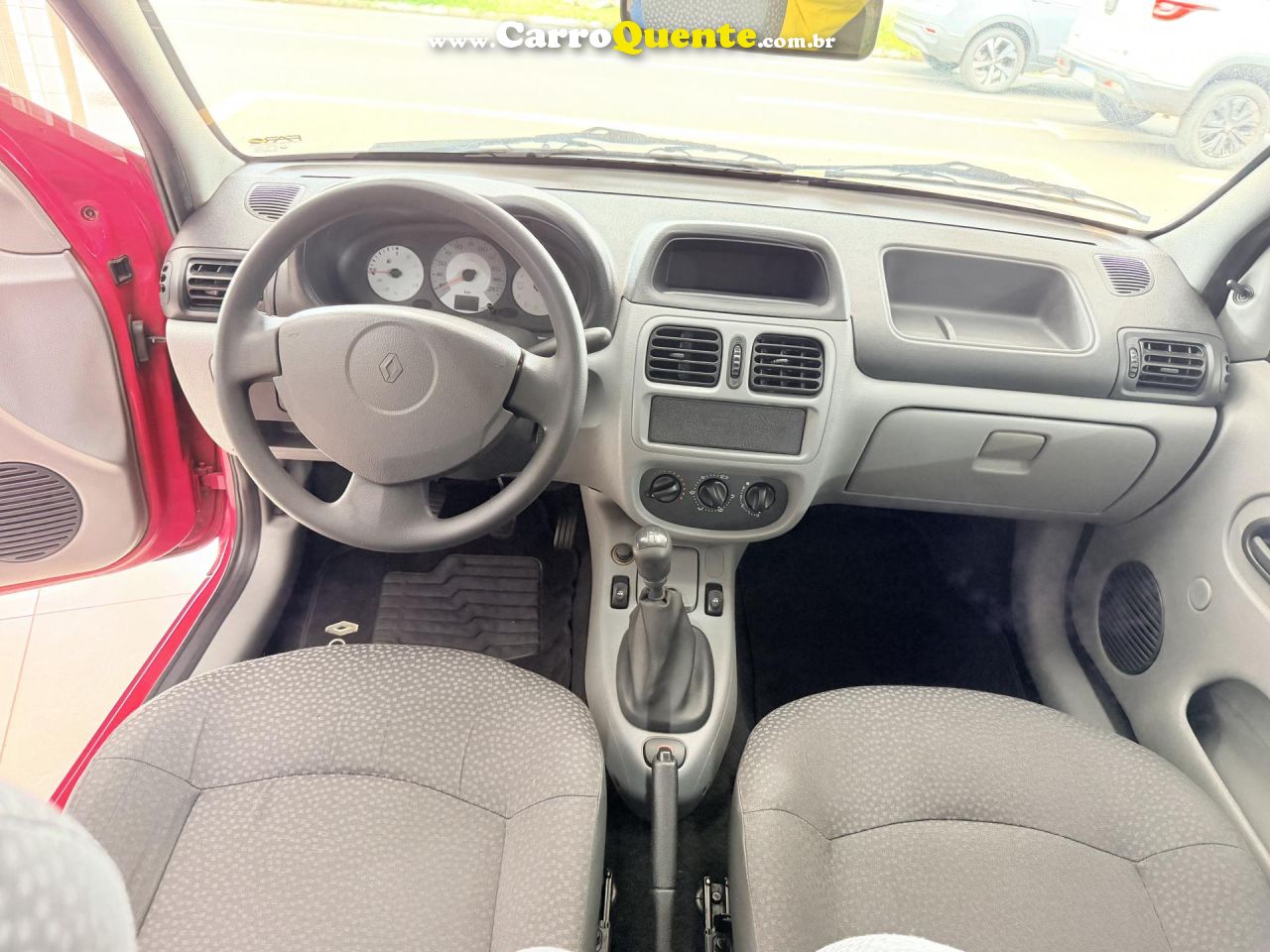 RENAULT   CLIO CAMPUS HI-FLEX 1.0 16V 5P   VERMELHO 2009 1.0 FLEX - Loja
