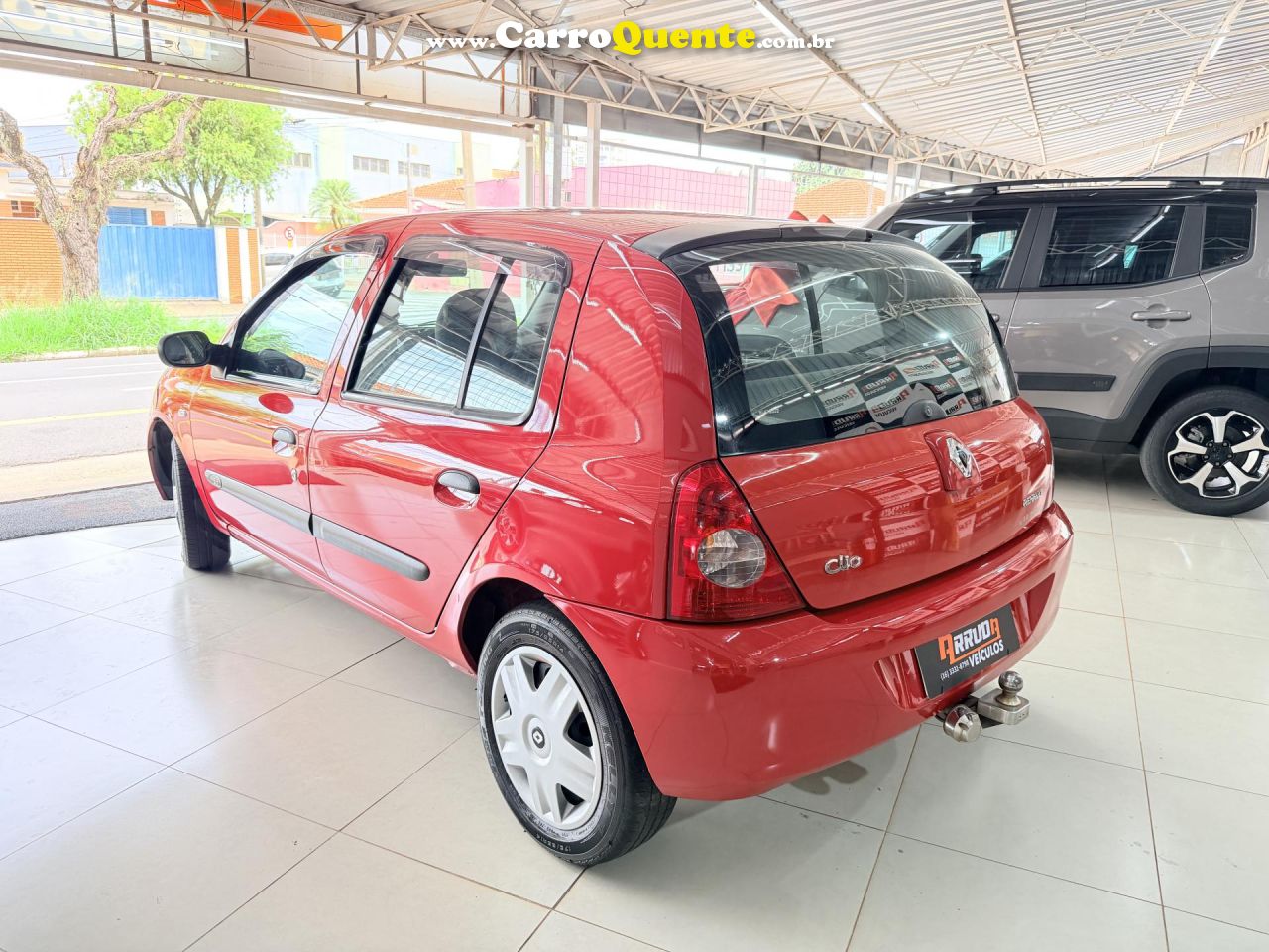 RENAULT   CLIO CAMPUS HI-FLEX 1.0 16V 5P   VERMELHO 2009 1.0 FLEX - Loja