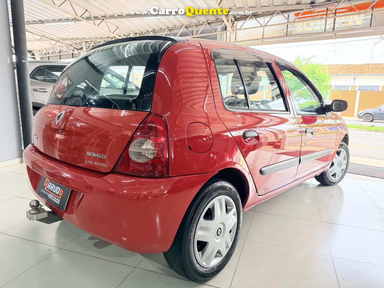 RENAULT   CLIO CAMPUS HI-FLEX 1.0 16V 5P   VERMELHO 2009 1.0 FLEX - Loja
