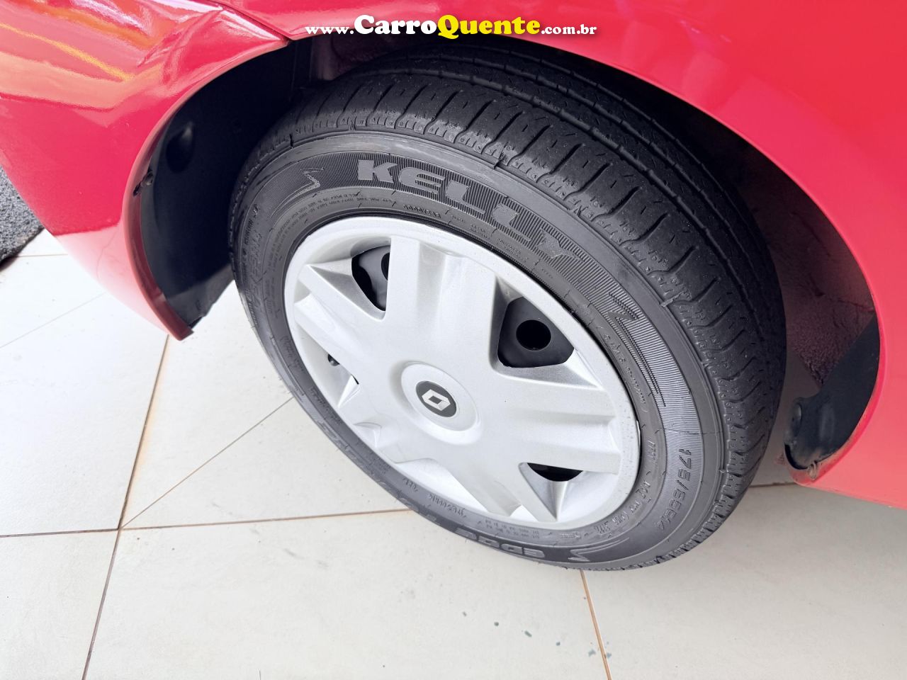 RENAULT   CLIO CAMPUS HI-FLEX 1.0 16V 5P   VERMELHO 2009 1.0 FLEX - Loja
